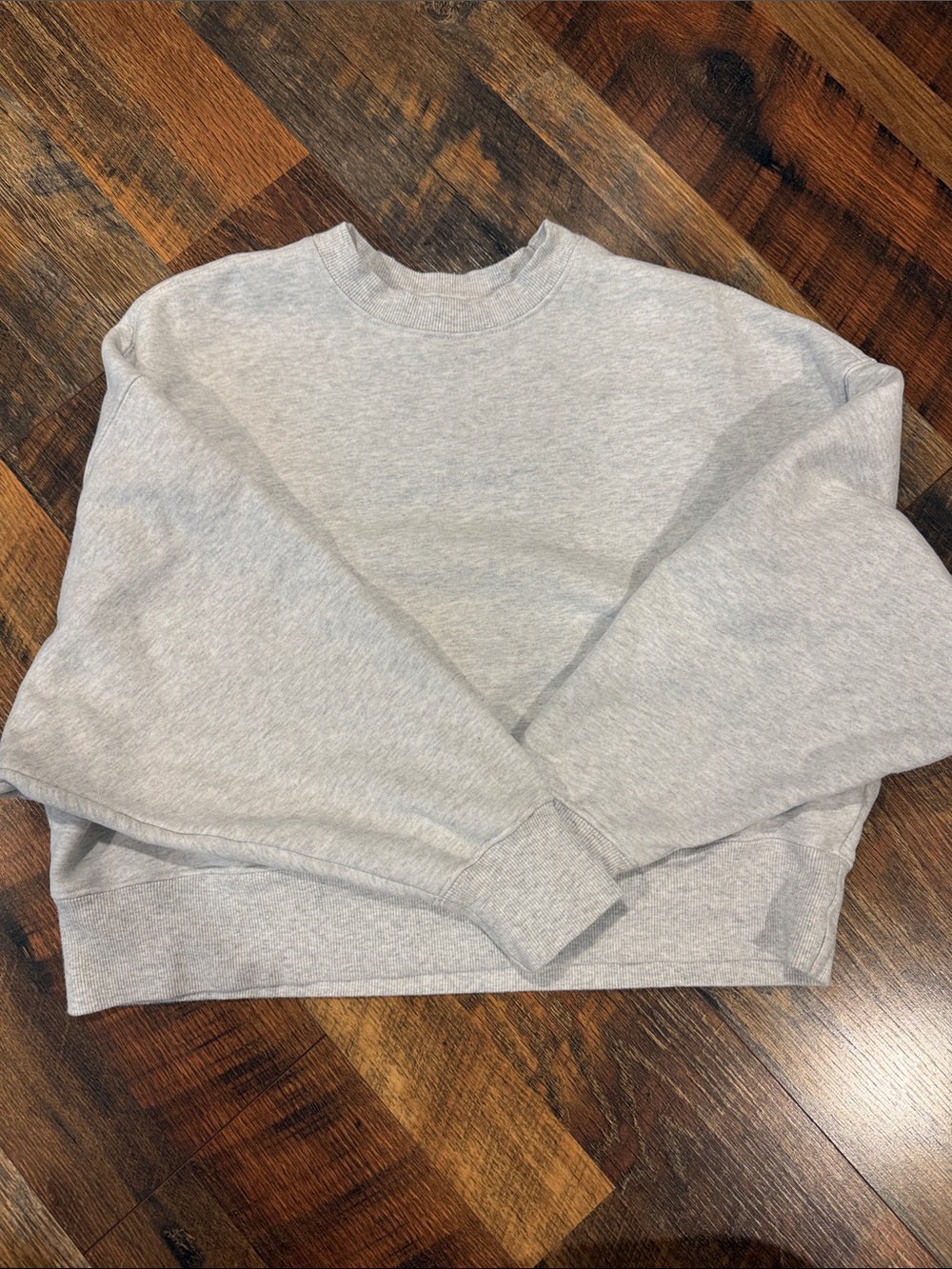 Garage Light Gray Crewneck Sweater